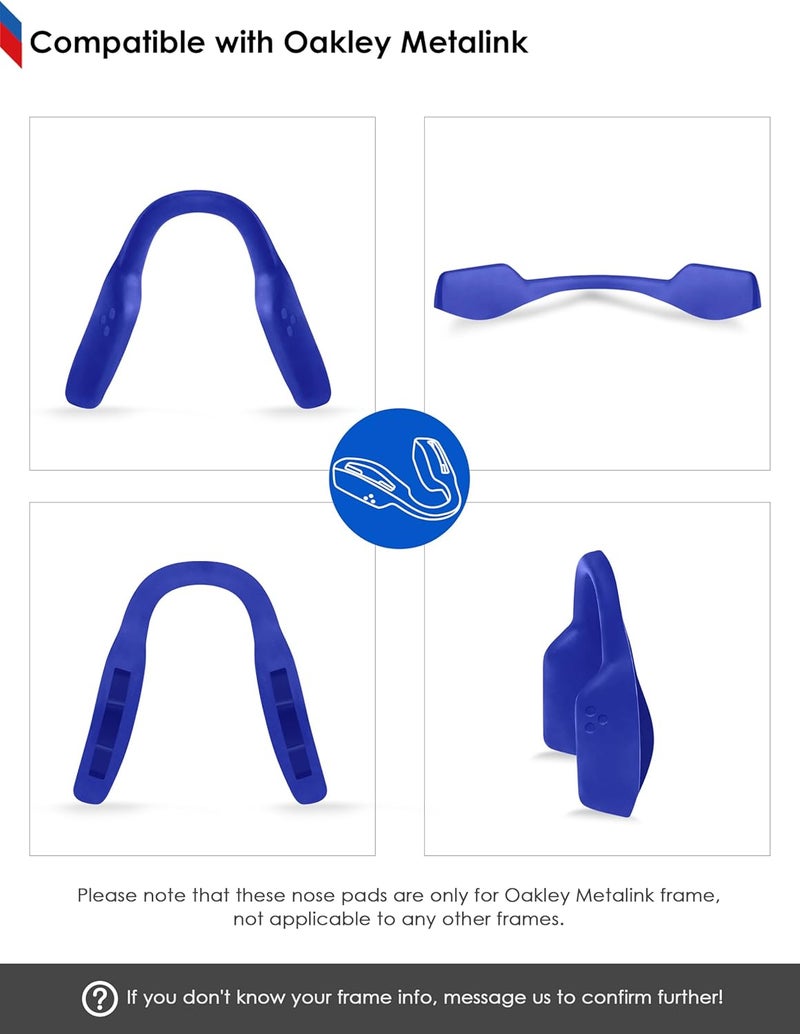 BLAZERBUCK Replacement Nose Piece Nose Pads for Oakley Metalink OX8153 Eyeglasses - Image 5